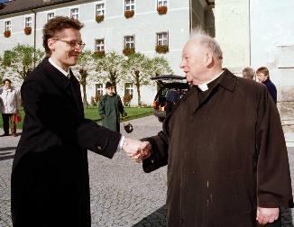 Bischof Krenn und Dr. Plankensteiner